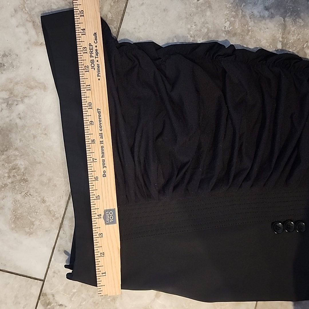 Alkis Exclusive Euc European Bran Ruched Asymetric Detailed Pencil Skirt Size Sm — image 7 of 8